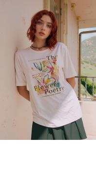 T.Shirt mit Motv-Druck
